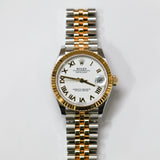 2025 Rolex Datejust 31 White Roman Numeral Dial Two Tone YG Ref. 278273 A001738
