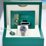 2025 Rolex Datejust 31 Purple Roman Dial Ref. 278274 A001045