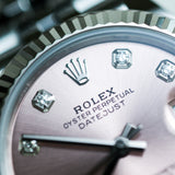 2024 Rolex Datejust 31 Pink Dial Fluted Jubilee 278274