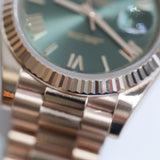2025 Rolex DayDate 40 Olive Dial Rose Gold Ref. 228235 A001902