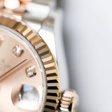 2026 Rolex Datejust 31 Pink Diamonds Dial 2T RG Ref. 278271 A001549