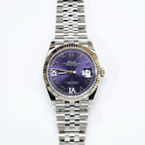 2025 Rolex Datejust 36 Purple Roman Ref. 126234 A001070