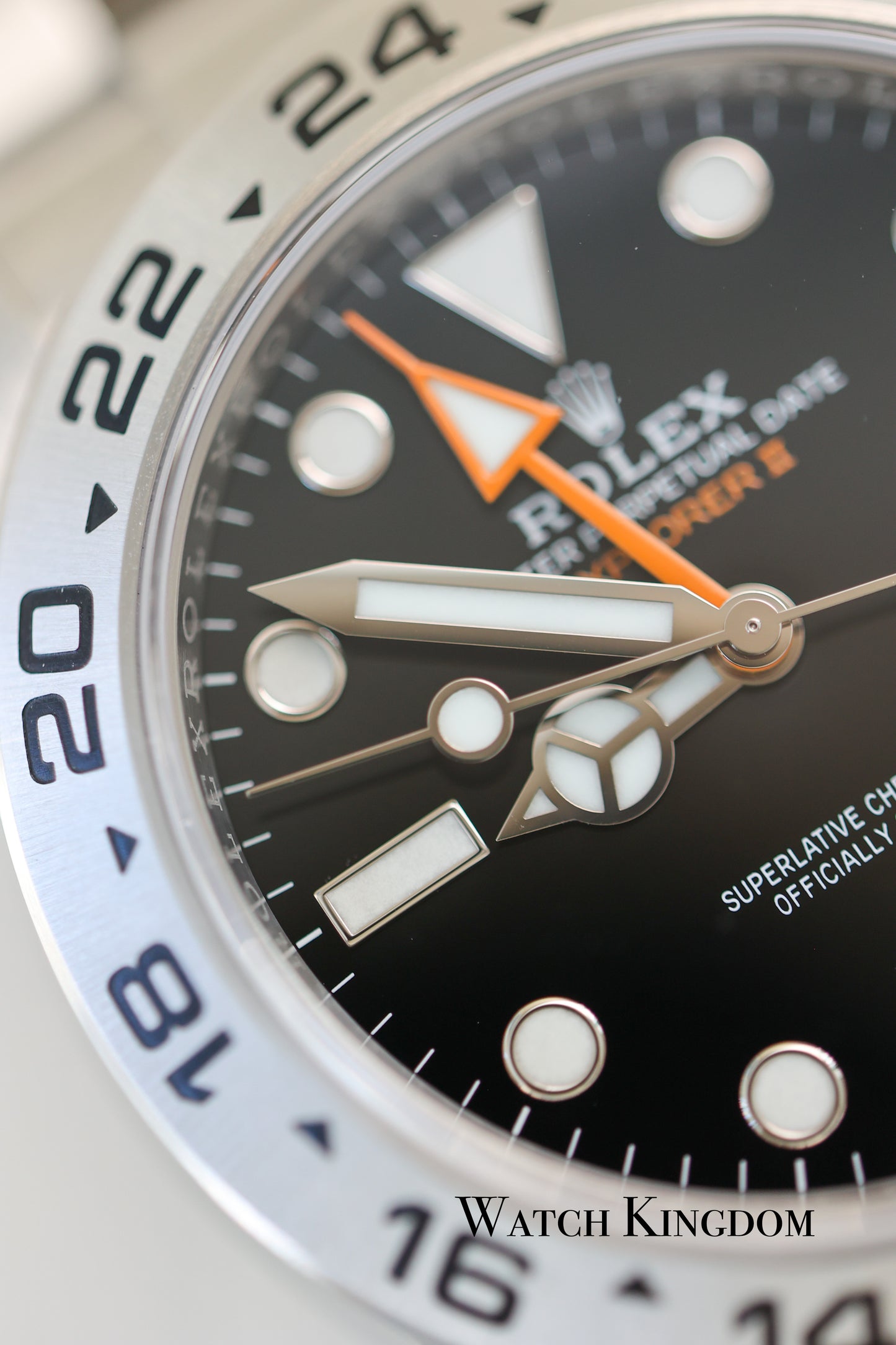 2022 Rolex Explorer II Black Dial