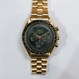 2023 Omega Speedmaster 18kt YG Green Dial Ref.31060425010001 A001432