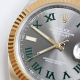 2022 Rolex Datejust 41 Wimbledon Dial Two Tone YG Ref. 126333 A001845
