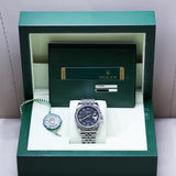 2013 Rolex Datejust 36 Black Continuous Motif Ref. 116234