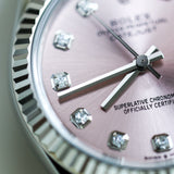 2024 Rolex Datejust 31 Pink Dial Fluted Jubilee 278274