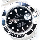 2008 Rolex Submariner Date Black Dial Ref. 16610 A000973