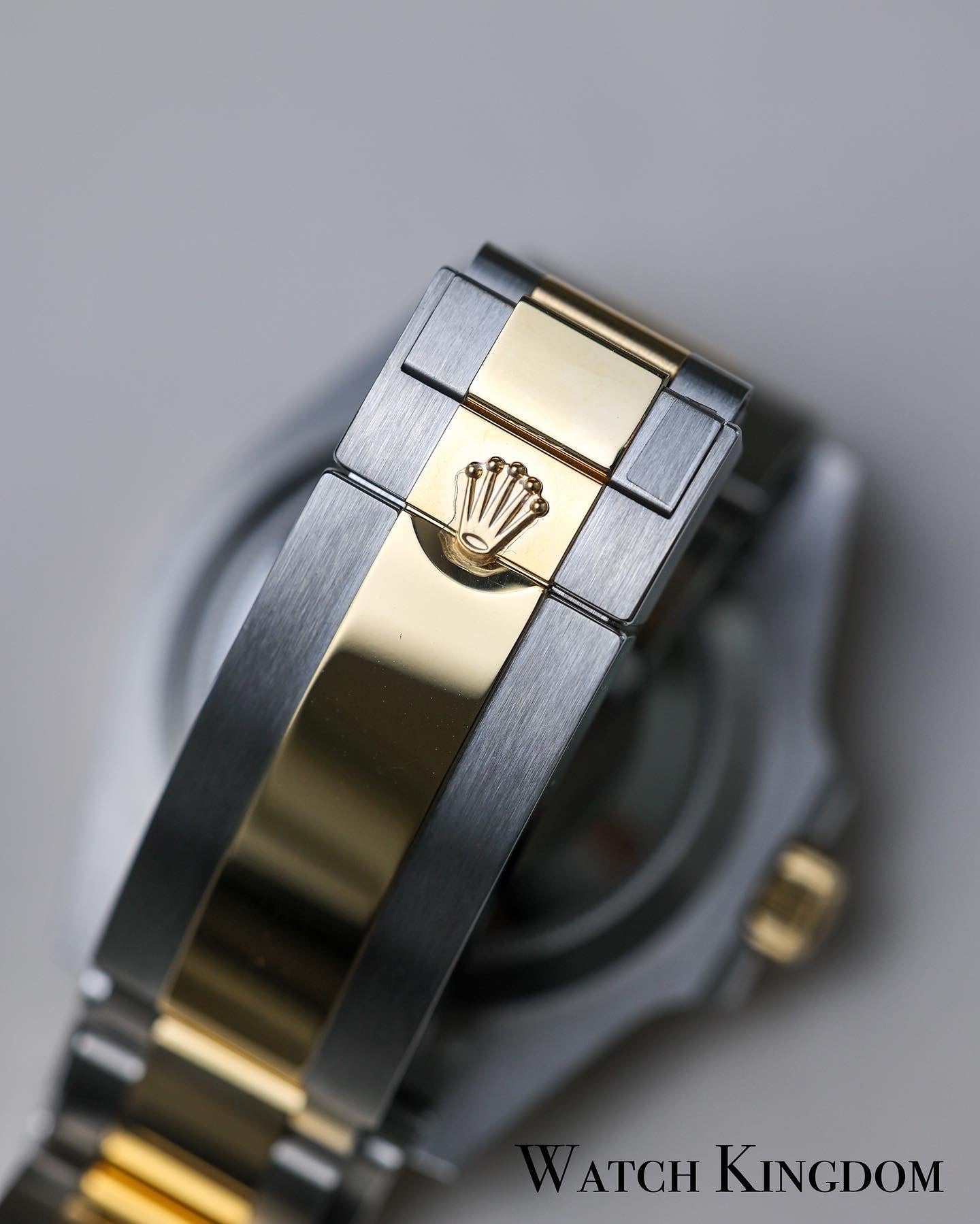 Rolex Submariner Date Blue Dial Two Tone YG