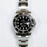 2018 Rolex Submariner Date Black Dial Ref. 116610LN A001772