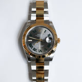 2022 Rolex Datejust 41 Wimbledon Dial Two Tone YG Ref. 126333 A001845