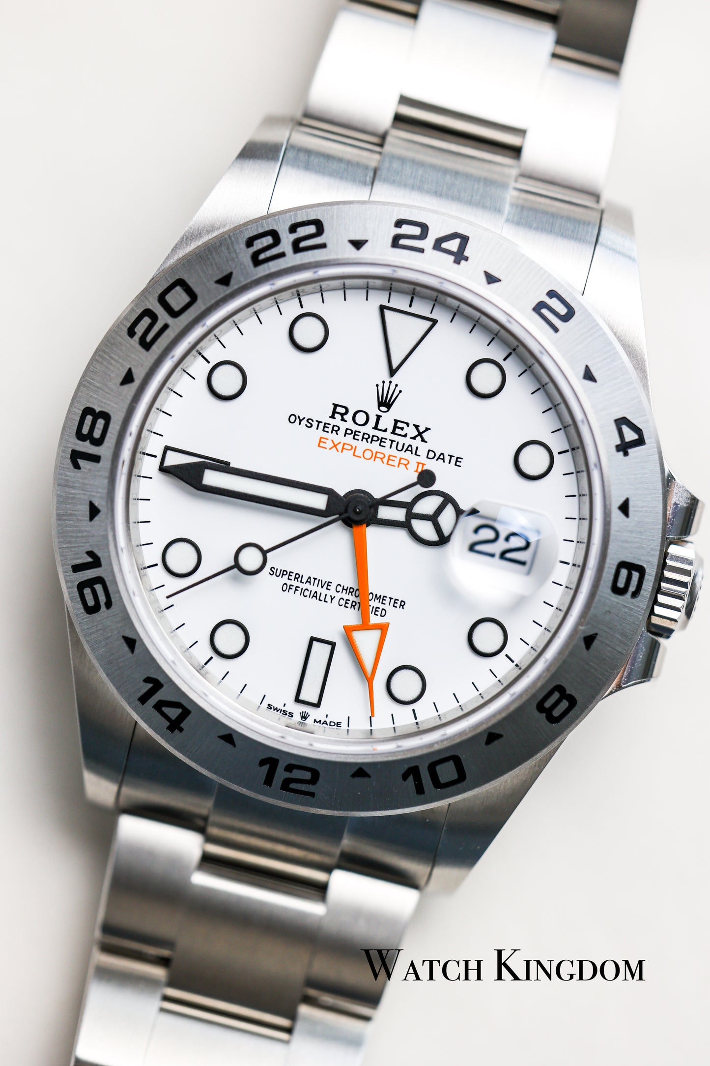 2023 Rolex Explorer II White Dial 42mm