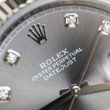 2020 Rolex Datejust 41 Grey Dial Fluted Jubilee