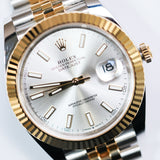 2025 Rolex Datejust 41 Silver Dial Two Tone Ref. 126333