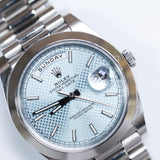 2021 Rolex Platinum Day-Date Ref. 228206 A001036