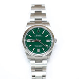 2025 Rolex Oyster Perpetual 41 Green Dial Ref. 124300 A001091