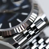 2026 Rolex Datejust 41 Blue Index Dial Fluted Jubilee Ref.126334 A001281