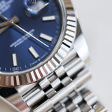 2025 Rolex Datejust 41 Blue Dial Ref. 126334