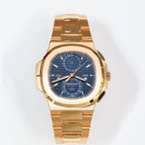 2021 Patek Philippe Nautilus 5990/1R-001 Blue Dial Rose Gold