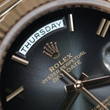 2026 Rolex Daydate 40 Rose Gold Slate Ombre Dial Ref. 228235 A001812