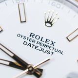2025 Rolex Datejust 41 White Dial Oyster Ref. 126333 A001096