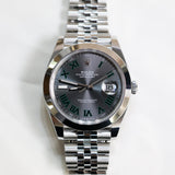 2026 Rolex Datejust 41 Wimbledon Dial Smooth Jubilee Ref. 126300 A001843