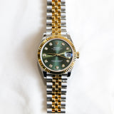 2024 Rolex Datejust 31 Green Dial 278273