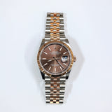 2025 Rolex Datejust 36 Chocolate Fluted Jubilee Ref. 126231 A001418