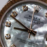 2026 Rolex Datejust 31 Mother of Pearl Dial Two Tone Rosegold Ref. 278271 A001793