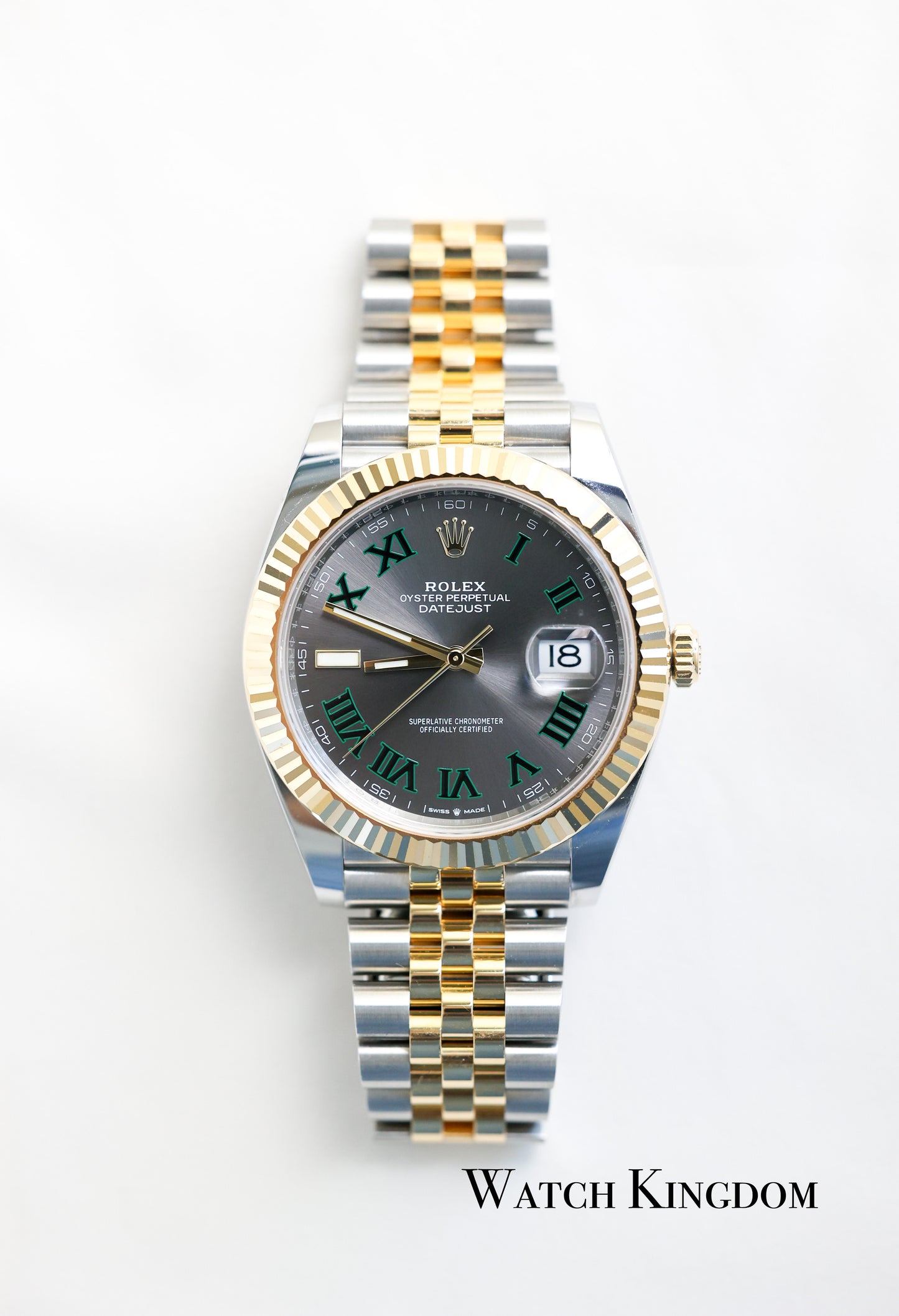 2023 Rolex Datejust 41 Wimbeldon Two Tone YG