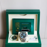 2023 Rolex Datejust 41 Green Dial 126334