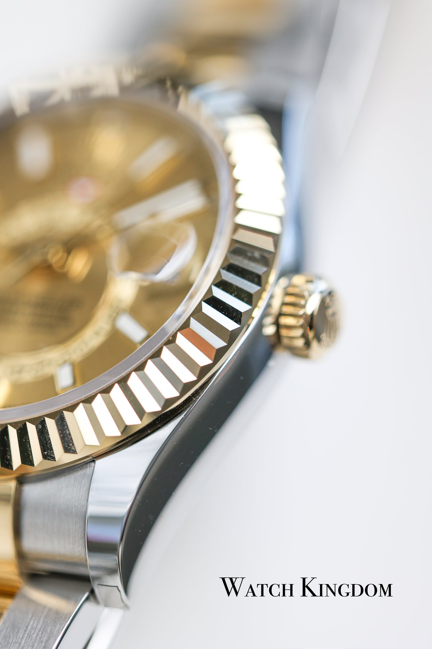 Rolex Sky-Dweller Champagne Dial Two Tone YG