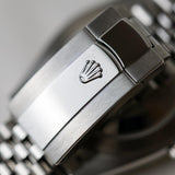 2023 Rolex Datejust 41 Azzurro Blue Dial Fluted Jubilee Ref. 126334 A001115