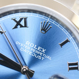 2025 Rolex Datejust 41 Azzuro Blue Ref. 126300 A001067
