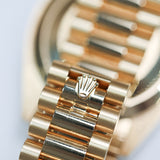 2025 Rolex Day-Date 40 YG Black Index RBR Ref. 228348RBR A001203