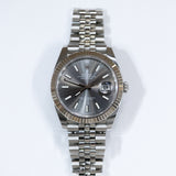 2024 Rolex Datejust 41 Slate Dial Fluted Jubilee Ref. 126334 A001877