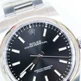 2020 Rolex Oyster Perpetual 39 Black Dial Ref. 114300