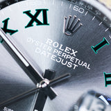 2023 Rolex Datejust 36 ‘Wimbledon’ Dial Fluted Jubilee Ref. 126234 A000924