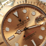 1996 Rolex Yacht Master 35 Champagne Dial Yellow Gold Ref. 68628 B00305
