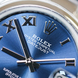 2024 Datejust 31mm Blue Roman Dial Ref. 278240
