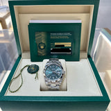 2026 Rolex Datejust 41 Mint Green Dial Smooth Oyster Ref. 126300 B00310
