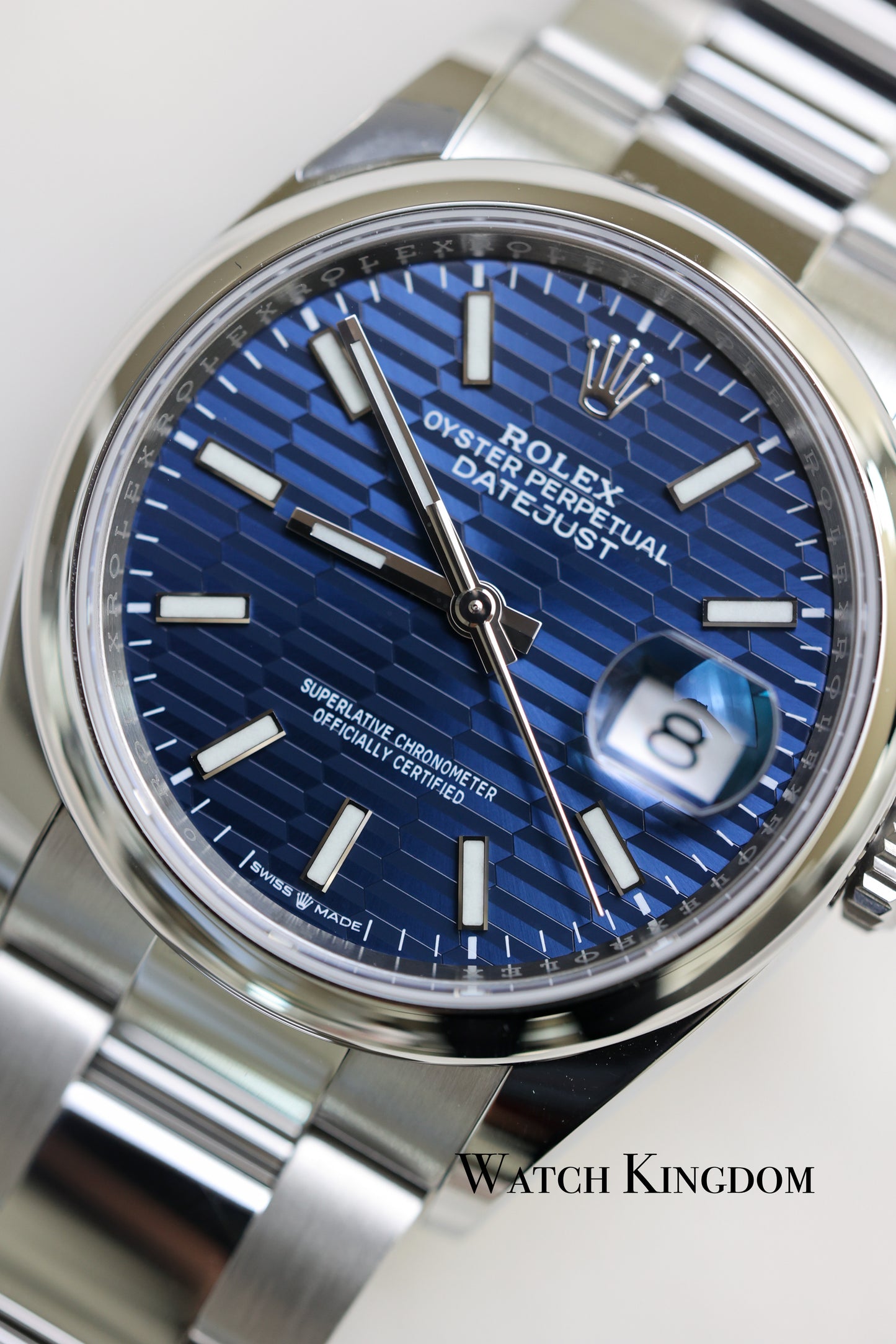 2023 Rolex Datejust 36 Blue Motif Dial