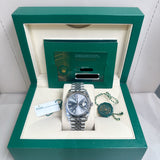 2024 Rolex Datejust 41 Slate Dial Fluted Jubilee Ref. 126334 A001877