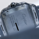 2024 Cartier Santos Black Strap Large Ref. WSSA0039  A001884