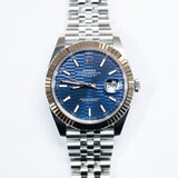 2023 Rolex Datejust 41 Motif Blue Dial Ref. 126334