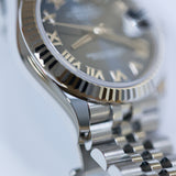 2026 Rolex Datejust 31 Blue Roman Dial Fluted Jubilee Ref. 278274 A001747