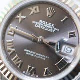 2026 Rolex Lady Datejust 28 Slate Roman Dial Fluted Jubilee Ref. 279174 B00345