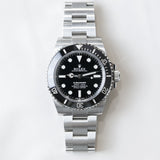 2021 Rolex Submariner Black No Date 124060