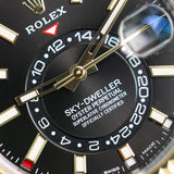 2024 Rolex Sky-Dweller Black Dial Two Tone YG