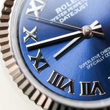 2024 Rolex Datejust 31 Blue Dial Fluted Jubilee